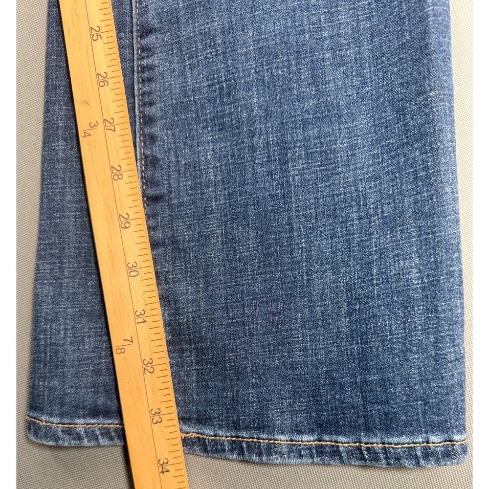 Levis 725 High Rise Bootcut Jeans | Womens 32x34 Dark Wash *RARE Blank Red Tab* - Picture 16 of 16